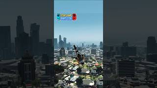 STUNT JUMPS in GTA PT1336 shorts [upl. by Lacy]