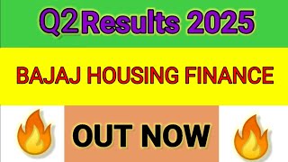 BAJAJ HOUSING FINANCE Q2 results 2025  BAJAJ HOUSING FINANCE results today  BAJAJ HOUSING FolioFN [upl. by Dagmar]