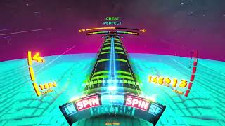 Spin Rhythm XD Ep 22 Feint  Atlas 254K score Level 3031 [upl. by Linus]