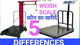 5 differences between 200kg mechanical Weighing Scale vs 200kg digital weighing scale [upl. by Mortimer352]