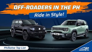 Premium OffRoaders in the Philippines  Philkotse Top List [upl. by Artcele]