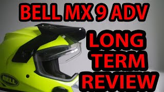 BELL MX 9 ADVENTURE  Long Term Review [upl. by Parnell]