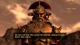 Fallout New Vegas  Max Speech Final Boss Lanius [upl. by Webber777]