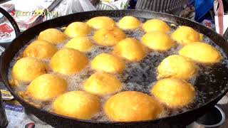 Coconut Flower Bajji  Rare Andhra Food  Kobbari Puvvu Bajji [upl. by Letnuhs597]