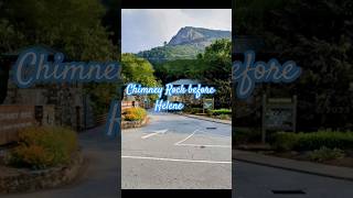 Chimney Rock before Helene hurricane nature beautiful appalachia [upl. by Latsryk856]