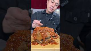 Spicy lambs head daily mukbang short [upl. by Conney123]