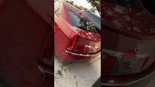 2010 Cadillac CTS Muffler delete Cold Start pt1 [upl. by Browne486]