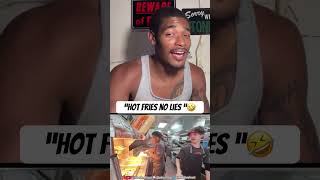 Hot Fries No Lies🤣 deshaefrost ishowspeed boxinghighlights reaction livestream [upl. by Alesram]