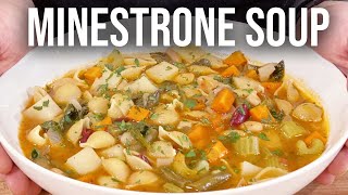 The BEST Minestrone Soup Recipe For You  Delicious amp Easy to Make [upl. by Odrareve685]