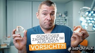 Zahnersatz und Implantate im Ausland  mach diese Fehler auf keinen Fall [upl. by Kissee651]