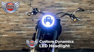 Custom Dynamics® LED Headlamps amp Passing Lamps [upl. by Adnouqal648]