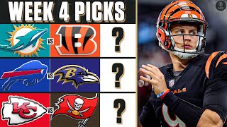 NFL Week 4 Expert Picks BEST BETS OU amp PICKS TO WIN amp MORE  CBS Sports HQ [upl. by Netty]