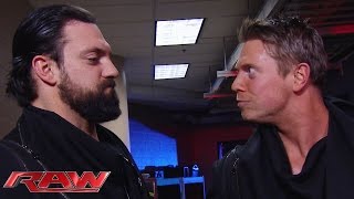 The Miz fires Damien Mizdow Raw February 2 2015 [upl. by Ettennor]