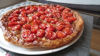 Recette plaisir tarte tatin de tomates cerises [upl. by Tocs440]