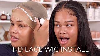 FIND MY LACE  THE BEST HD LACE CLOSURE INSTALL  Arnellarmon [upl. by Nido]