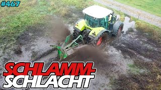 LAND UNTER  Grabenfräse im EINSATZ  Mit 200PS in den KAMPF  Claas  Mr Moto [upl. by Freberg]