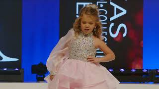 Texas Elementary America  2025  PreK  Plano  Hazeleigh Wages  Evening Gown [upl. by Erialc208]