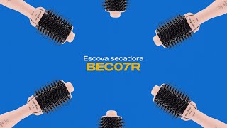 Escova Secadora Britânia BEC07R Soft 4 em 1 [upl. by Jemmie]