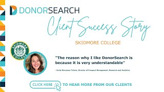 Skidmore College Client Success Story [upl. by Anelas50]