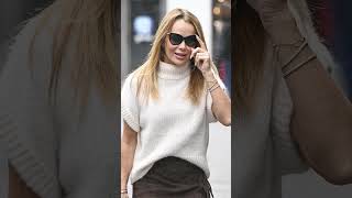 Amanda Holden Departing Heart Breakfast Show at Global Studios in London shorts [upl. by Macnair]