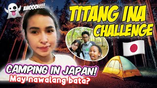 CAMPING IN JAPAN NAKAKATAKOT INIWAN SAKIN MAG ISA ANG MGA BATA  JELAI ANDRES [upl. by Elodea]