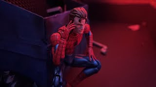 SpiderMan Symbiote Transformation StopMotion Short Film [upl. by Yluj425]