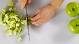 How to Peel Core and Chop Apple [upl. by Franny]