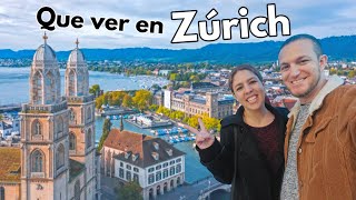 Que ver y hacer en ZÚRICH 2024  Guía de Zúrich Suiza [upl. by Arramat]