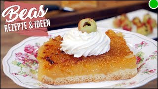 Geriebener ApfelBlechkuchen mit Pudding 🍏 Apfelkuchen backen [upl. by Dovev366]