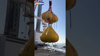 660t Proof Load Testing using Water Weight Bags [upl. by Eppie]