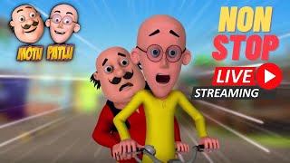 Non Stop Motu  Patlu  मोटू पतलू  4 Hours motupatlu motupatlukijodi motupatlucartoon [upl. by Gilbye]