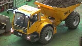 BERGMANN DUMPER RADIO CONTROL MODEL in action [upl. by Eahs253]