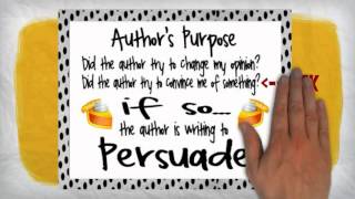 Authors Purpose [upl. by Pitt]