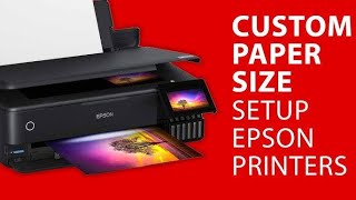 8x12 sheet Print setting in epson l15150 ecotank printer  Best settings for quality print [upl. by Onilegna40]