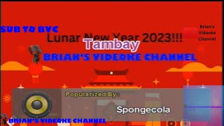 Tambay Spongecola Karaoke [upl. by Oderf]