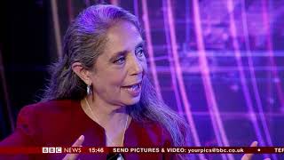 Ms Radha Basu iMerit CEO on BBC Click Live  Impact of AI on Future of Work [upl. by Kanya]