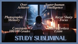 THE SMARTEST STUDENT SUBLIMINAL 🧠📚 Memory  Intelligence  Focus  Marks 🎯💡 subliminal [upl. by Lebasiairam758]