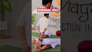 VAJRASANA YOGA  HOW TO DO VAJRASANA  VAJRASANA KAISE KAREN  PrashantjYoga [upl. by Woll]