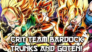 GOTEN AND TRUNKS THE TWO FORGOTTEN UNITS Crit team    Dragon Ball Legends PvP [upl. by Tyree]