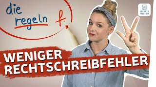 Rechtschreibung lernen – einfache DeutschTipps [upl. by Aramen]