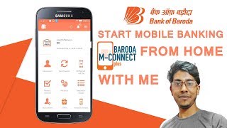 Bank Of Baroda Mobile Banking Register And Active In 2 min l Baroda MConnect Plus Activation [upl. by Samuelson]