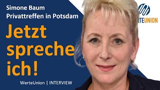 Treffen in Potsdam Jetzt spricht Simone Baum [upl. by Odnama]