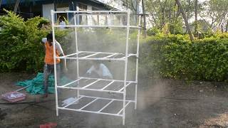 Low Cost Hydroponics Structure  Part 3 [upl. by Burns]