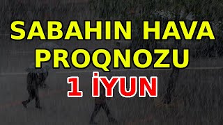 SABAHIN HAVA PROQNOZU 1 iyun 2024 Hava haqqinda [upl. by Oidale]