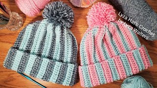 Crochet the Easiest Winter Unisex Hat for 3 to 10 years old [upl. by Laux202]