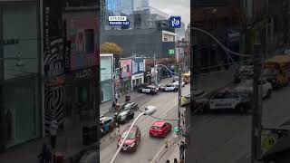 Police chase stolen car in dramatic Canadian pursuit trending shortsvideo shorts short [upl. by Crist]