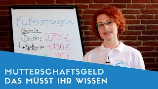 ▶ Alles zum Mutterschaftsgeld [upl. by Britney]