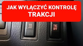 Jak Całkowicie Wyłączyć kontrolę trakcji ABS ESP Toyota Avensis T25 [upl. by Mcferren235]