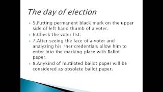 polling officer duty [upl. by Amoeji]