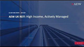 AEW UK REIT PLC  Q1 NAV [upl. by Hughes]